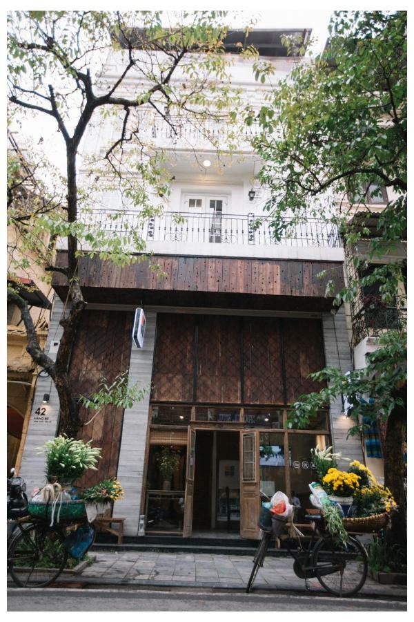 Khan Hoang Capsule Hotel Hanoi Buitenkant foto