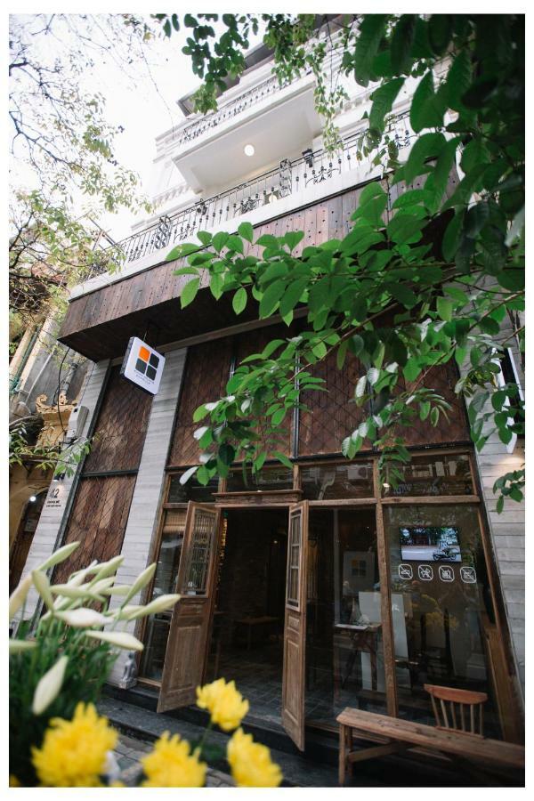 Khan Hoang Capsule Hotel Hanoi Buitenkant foto